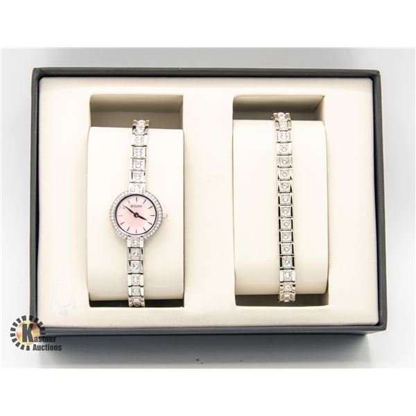 BRAND NEW GENUINE LADIES BULOVA WATCH WITH