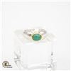 Image 1 : JP594-219 SILVER EMERALD(1.3CT) RING