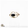 Image 1 : JP594-212 SILVER BLACK ONYX RING