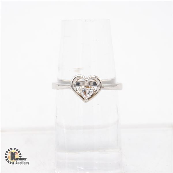 JP594-230 SILVER CZ RING