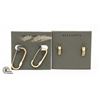 Image 1 : 2 PAIRS OF ALL SAINTS EARRINGS NEW