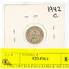 Image 1 : 1942 NFLD KING GEORGE SILVER FIVE CENT