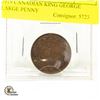 Image 1 : 1919 CANADIAN KING GEORGE LARGE PENNY