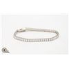 Image 1 : NEW .925 STERLING SILVER TENNIS BRACELET