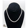 Image 1 : .925 STERLING SILVER NECKLACE 16 INCHES LONG