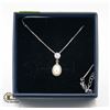 Image 1 : NEW STERLING SILVER FRESH WATER PEARL