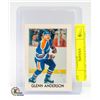 Image 1 : 1987-88 OPC #1 HOCKEY LEADERS GLENN ANDERSON