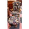 Image 1 : ROCKING CHAIR AND STOOL