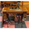 Image 1 : SINGER TREDLE SEWING MACHINE. EGYPTIAN