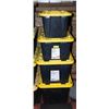 Image 1 : HDX TOUGH TOTES LOT OF 4