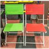 Image 2 : TWO FOLDING OUTDOOR CHAIRS