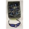 Image 1 : 12 NEW PAIRS OF BLACK & BLUE SPORT SUNGLASSES