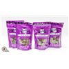 Image 1 : 4 PACKS OF ORGANIC DOG TREATS BLUE BLISS BB JULY