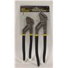 Image 1 : 2 PIECE GROOVE JOINT PLIER SET NEW SEALED