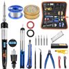 Image 1 : NEW 20 IN 1 ELECTRONICS SOLDERING IRON KIT 80W