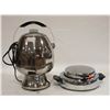 Image 1 : VINTAGE COFFEE PERCULATOR & WAFFLE MAKER