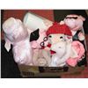 Image 1 : 10 PIG STUFFIES & 7 PIG POSTERS