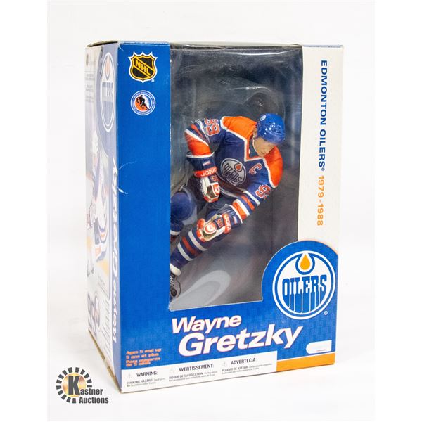 12" GRETZKY OILERS BLUE #99