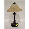 Image 1 : VINTAGE LAMP DARK WOOD