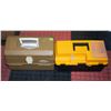 Image 1 : LOT OF 2 FISHING TACKLE BOXES WITH SOME CONTENTS