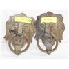 Image 1 : LION HEAD DOOR KNOCKERS