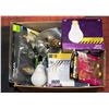 Image 1 : LOT OF LIGHT BULBS VARIOUS SIZES & WATTAGES
