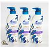 Image 1 : 3 BOTTLES OF HEAD & SHOULDERS SHAMPOO WITH