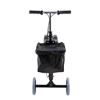 Image 5 : NEW STEEL KNEE WALKER WITH SHOPPING BAG IN BOX