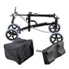 Image 6 : NEW STEEL KNEE WALKER WITH SHOPPING BAG IN BOX