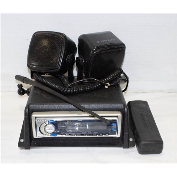 CAR RADIO WITH SPEAKERS