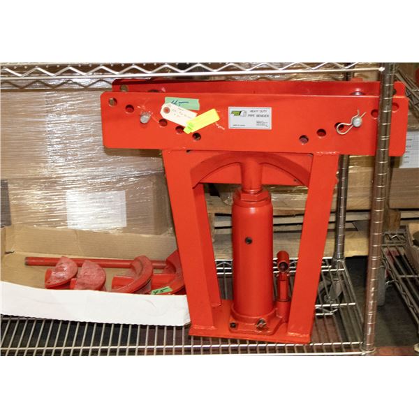 NEW HEAVY DUTY PIPE BENDER/ATTACHMENTS