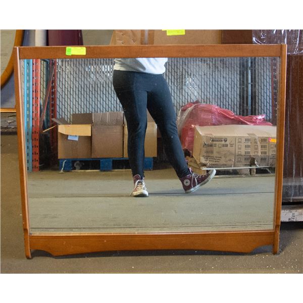 MCM HEAVY WOOD MIRROR