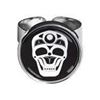 Image 1 : James Johnson First Nations Artist - Adjustable Dome Ring - "Skull"1