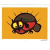 Image 1 : Norval Morrisseau -A Shaman's Legacy, Limited Edition Fine Art Giclee, 8 x 10" "OWL" Cree Syllabics 