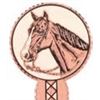 Image 1 : Copper Diamond Cut/Silverplate Bookmark w/ Art Image 1