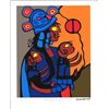 Image 1 : Norval Morrisseau A Shaman's Vision - "Spiritual Life and Children" Limited Edition Fine Art Giclee,