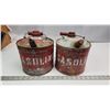 Image 1 : 2 - 1 gal metal gas cans