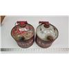 Image 2 : 2 - 1 gal metal gas cans