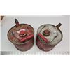 Image 4 : 2 - 1 gal metal gas cans