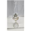 Image 3 : #2 square clear glass coal oil lamp