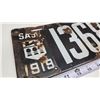 Image 3 : 1919 Porcelain Saskatchewan license plate