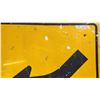 Image 2 : "Curve ahead" highway sign - 29.5"x29.5"