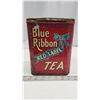 Image 1 : Large Blue Ribbon tea tin