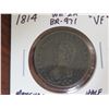 Image 2 : 1814 Higher grade Marshall Wellington 1/2 penny