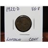 Image 1 : 1922-D Lincoln cent