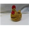 Image 3 : Rooster Egg Separator Made in Japan + 4 Amber Glasses and Plate