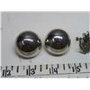 Image 2 : 4 Pair Vintage Screw Back Earrings, 1 Signed “Cora”