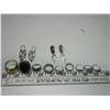 Image 1 : 9 New Fashion Rings, 2 Sets Earrings