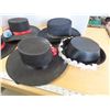 Image 3 : 4 Mexican hats + 1 black hat