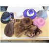 Image 1 : 5 Fur Hats + 4 brim hats